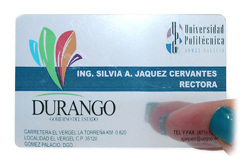 IDTEC Tarjetas de PVC